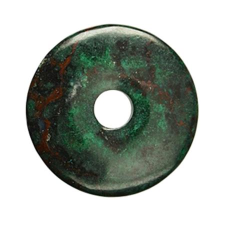 Donut ou PI Chinois Chrysocolle/Cuprite (3,5cm)