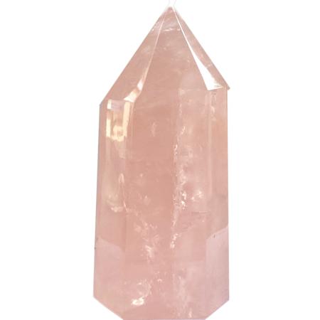 Prisme quartz rose Madagascar AA - 975g