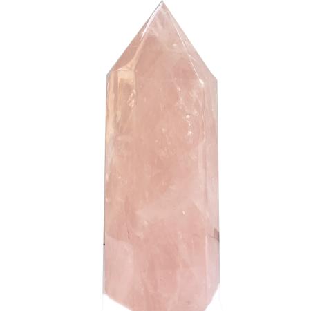 Prisme quartz rose Madagascar AA - 915g