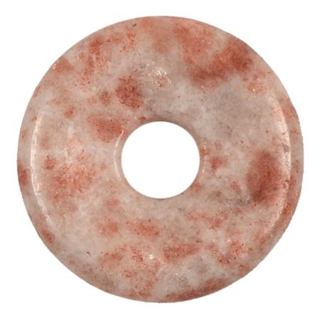 Donut ou PI Chinois pierre de soleil (3cm)