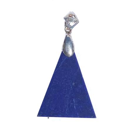 Pendentif lapis lazuli argent 925