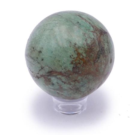 Sphère chrysoprase Madagascar 70-80mm