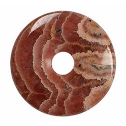 Donut ou PI Chinois rhodochrosite Pérou AAA (2,5cm)