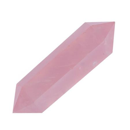 Pointe quartz rose biterminée Brésil A