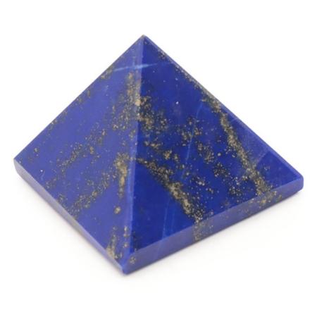 Pyramide lapis lazuli Afghanistan AA 15-25mm