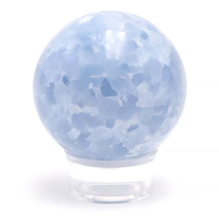 Sphère calcite bleue Madagascar AA - 50-60mm