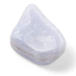 Calcédoine bleue Namibie A+ (pierre roulée) 