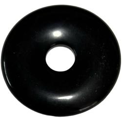 Donut ou PI Chinois jais (3cm)