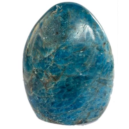 Apatite bleue forme libre Madagascar -451g