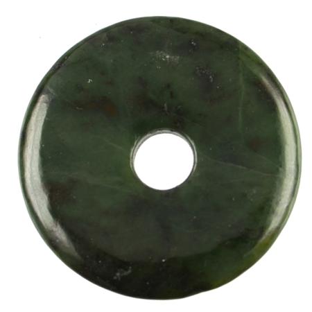 Donut ou PI Chinois jade du Canada (3cm)