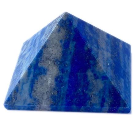 Pyramide lapis-lazuli Afghanistan A (base 30mm)