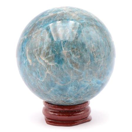 Sphère Apatite bleue Madagascar A -  50-60mm