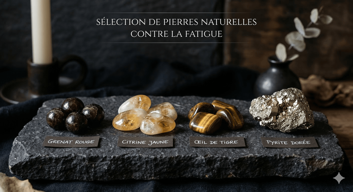 Quelle pierre contre la fatigue ? - La Boite à Cailloux