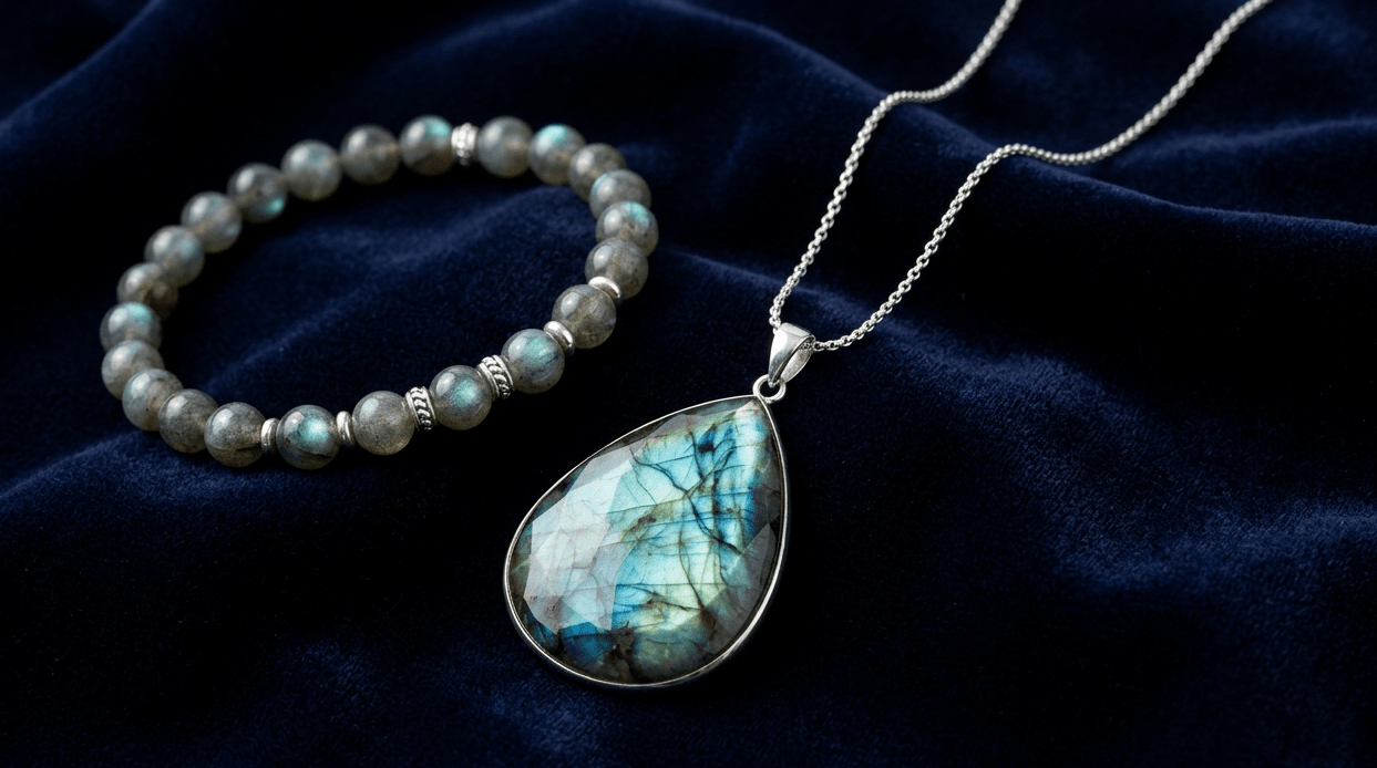 Signification de la labradorite : histoire, légendes et symbolique - La Boite à Cailloux