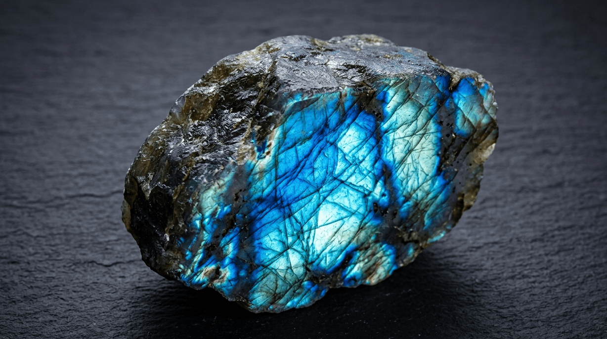 Vertus de la labradorite : propriétés et bienfaits - La Boite à Cailloux