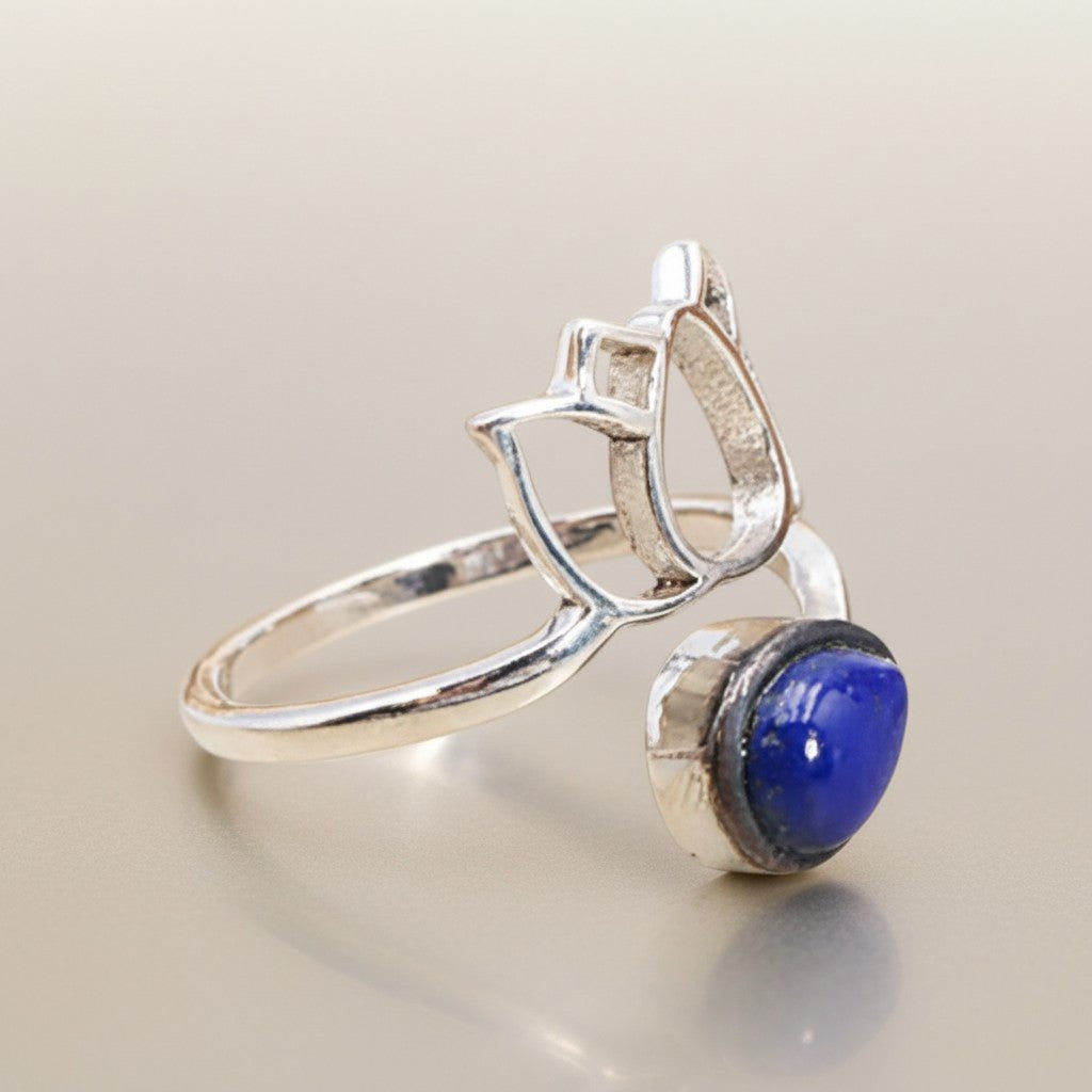 Bagues Lapis-lazuli - La Boite à Cailloux