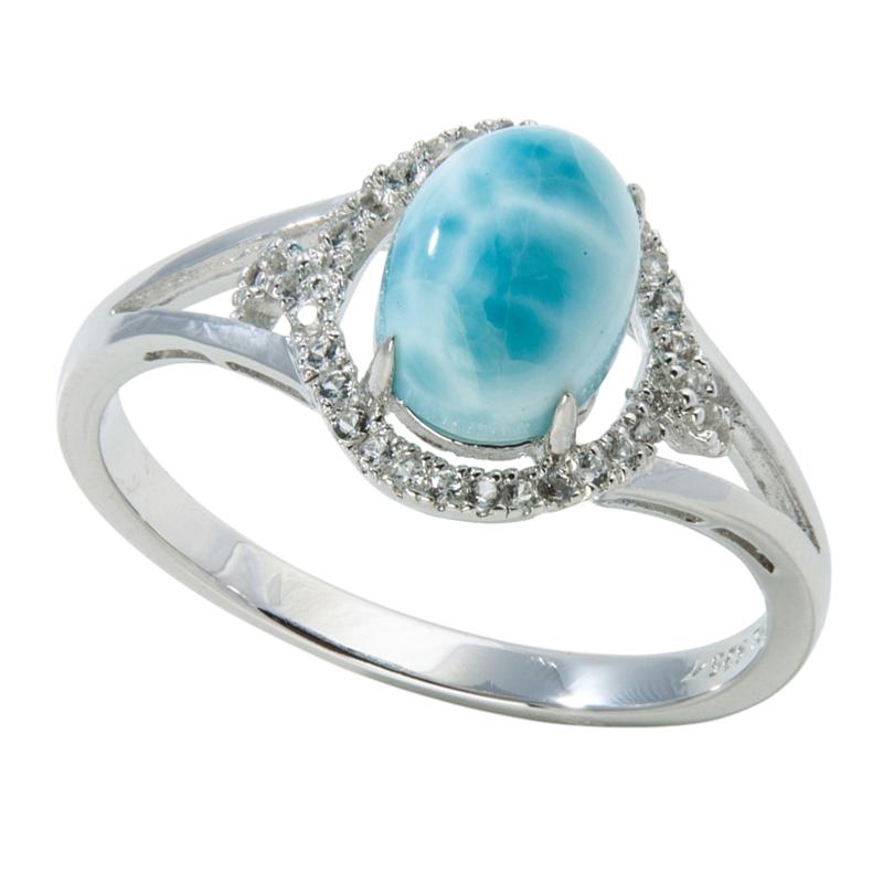 Bagues Larimar - La Boite à Cailloux