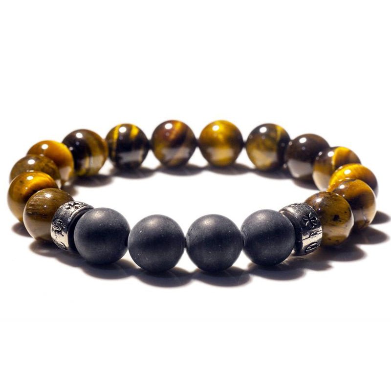 Bracelets Hommes pierres naturelles - La Boite à Cailloux