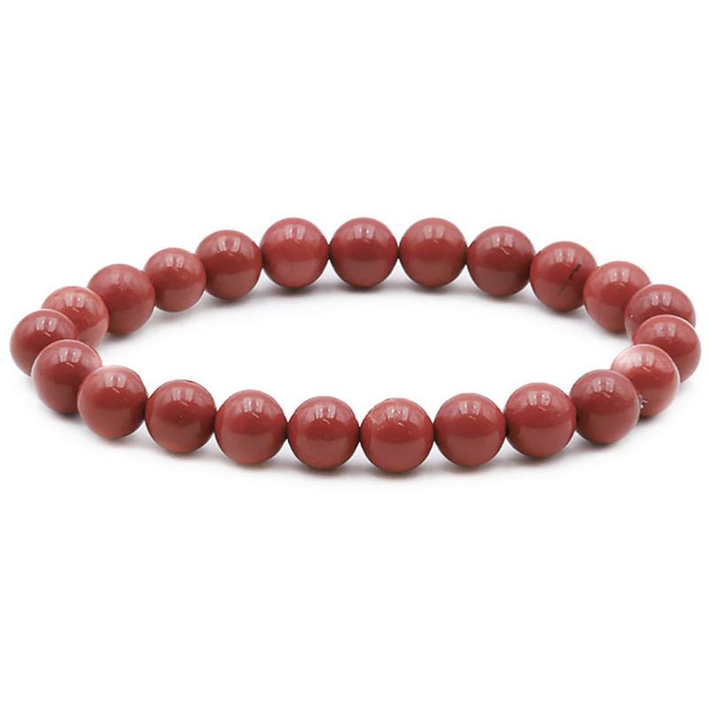 Bracelets Jaspe rouge - La Boite à Cailloux