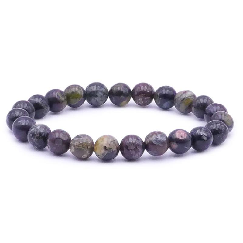 Bracelets Obsidienne fleurie - La Boite à Cailloux