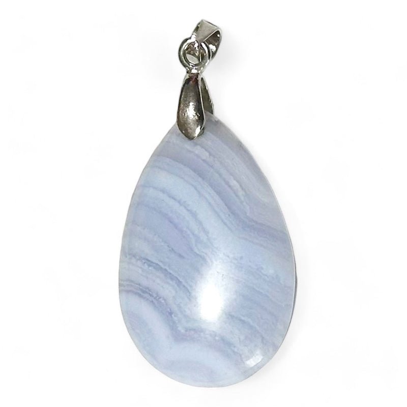 Pendentifs Acier Pierres Naturelles - La Boite à Cailloux