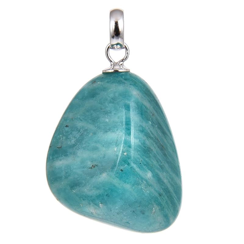 Pendentifs amazonite - La Boite à Cailloux