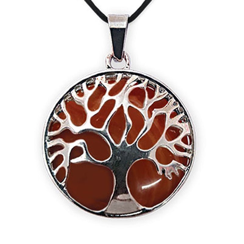 Pendentifs arbre de vie Pierres Naturelles - La Boite à Cailloux