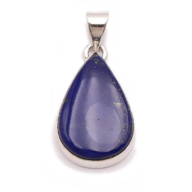 Pendentifs lapis lazuli - La Boite à Cailloux