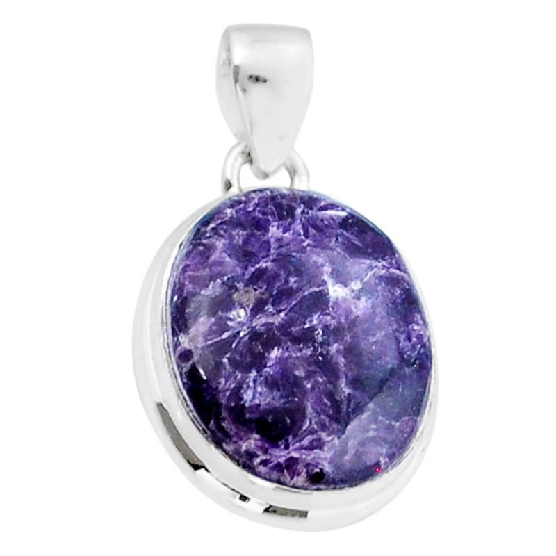 Pendentifs lepidolite - La Boite à Cailloux
