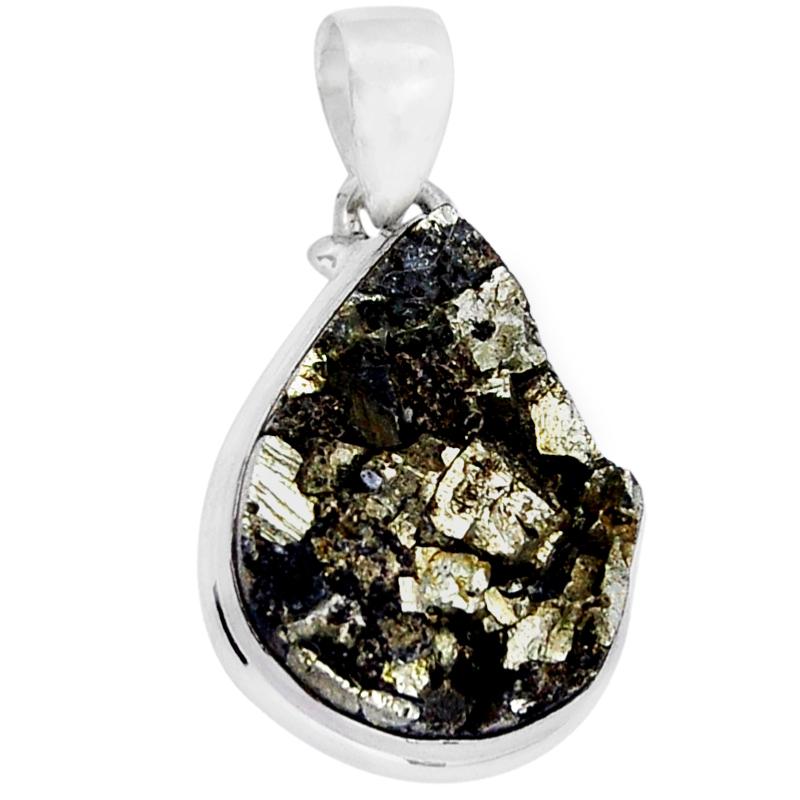 Pendentifs pyrite - La Boite à Cailloux