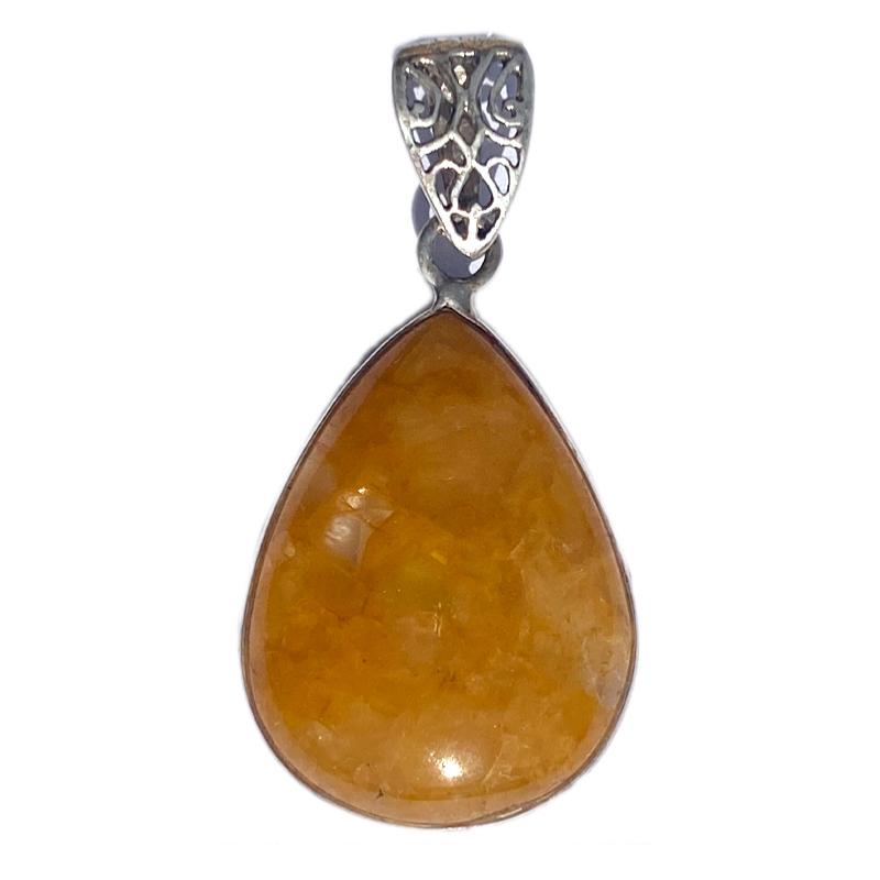 Pendentifs quartz hématoide - La Boite à Cailloux
