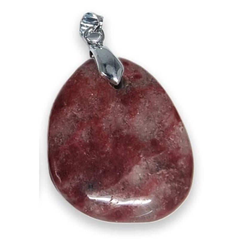 Pendentifs thulite - La Boite à Cailloux