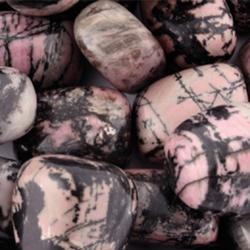 Pierres roulées Rhodonite - La Boite à Cailloux