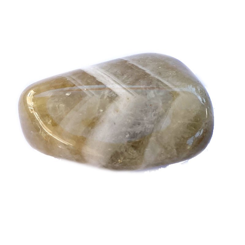 Prasiolite (améthyste verte) - La Boite à Cailloux