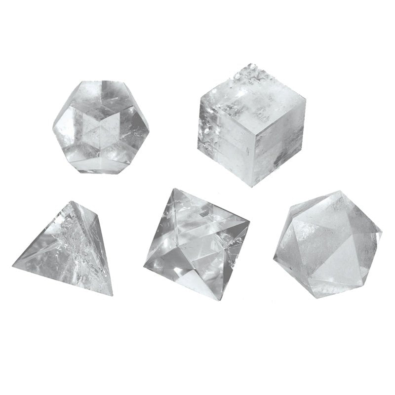 Solides de Platon et formes géométriques - La Boite à Cailloux