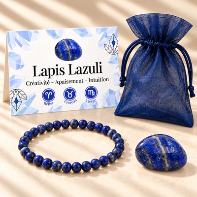 Pack "Sagesse azur" Lapis-lazuli