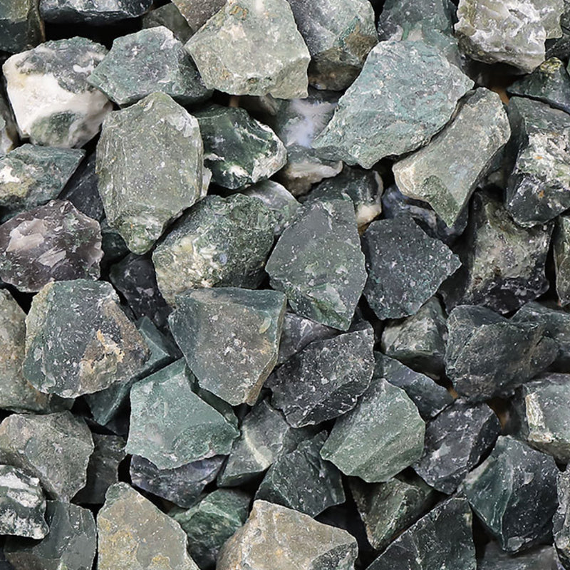 Moss agate India A (raw stone)