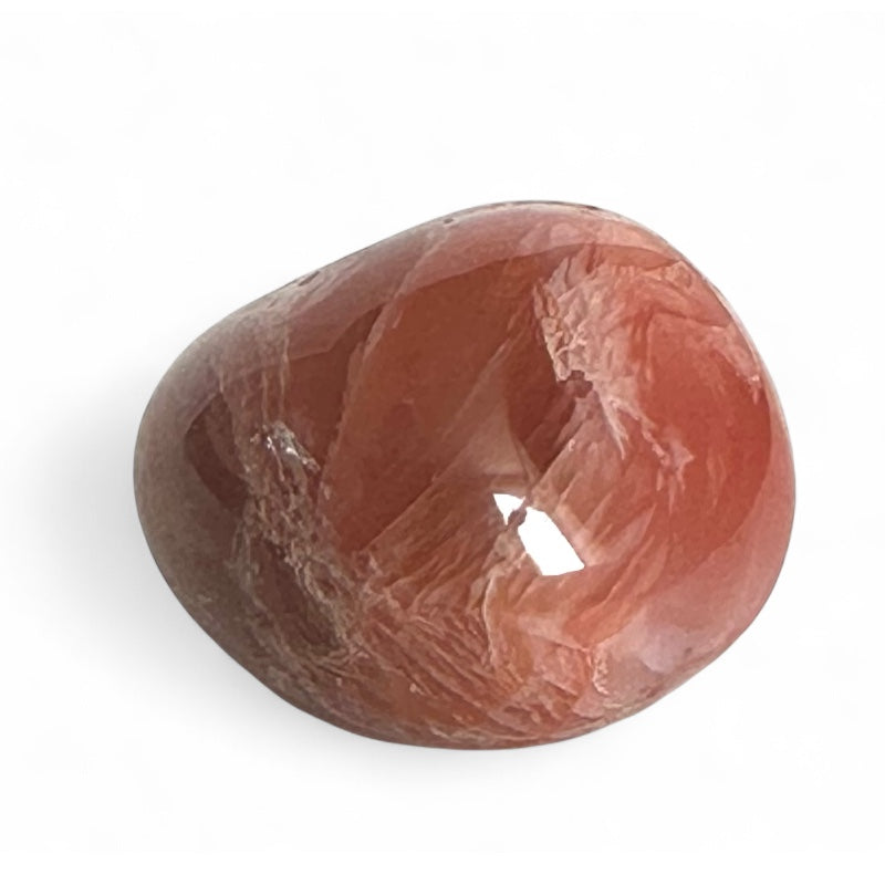 Agate rouge Brésil A (pierre roulée)