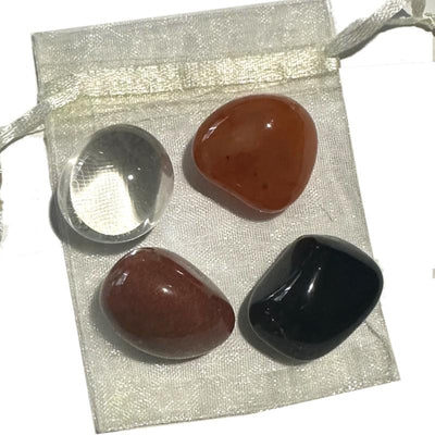 Assortment of tumbled stones: Anti-Stress 4 stones