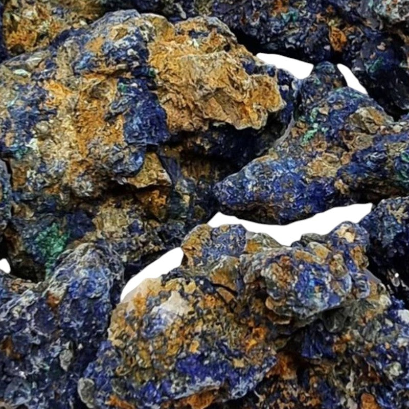 Azurite cristallisée brute Maroc A
