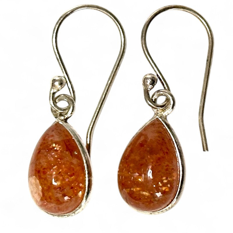 Pendientes Extra De Piedra De Sol Facetada De Plata 925 La Caja De pendientes-extra-de-piedra-de-sol-facetada-de-plata-925-la-caja-de