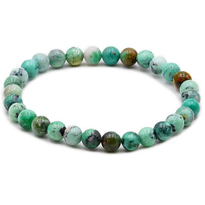Bracelet variscite Russie AA (boules 5-6mm)