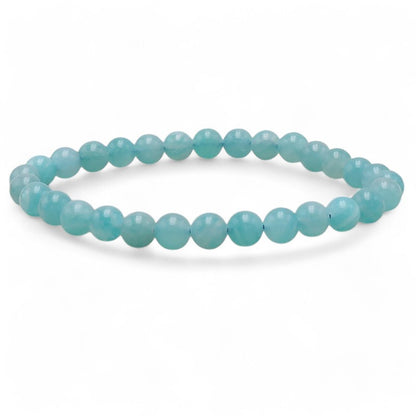 Amazonite bracelet United States AAA (5-6mm balls)