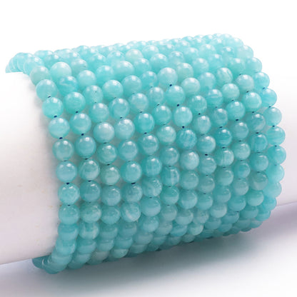 Amazonite bracelet United States AAA (5-6mm balls)