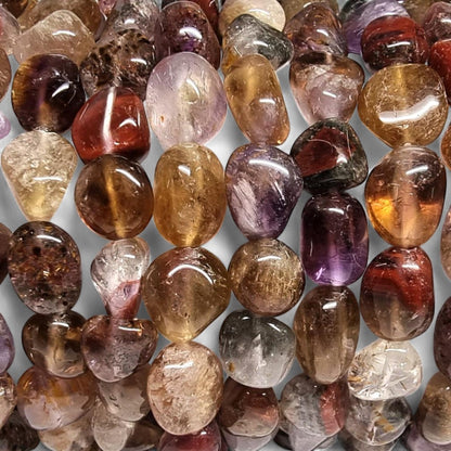 Colgante cacoxenita de plata 925.