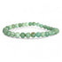 Bracelet calcédoine verte Brésil AA (boules 5-6mm)