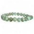 Bracelet calcédoine verte Brésil AA (boules 7-8mm)