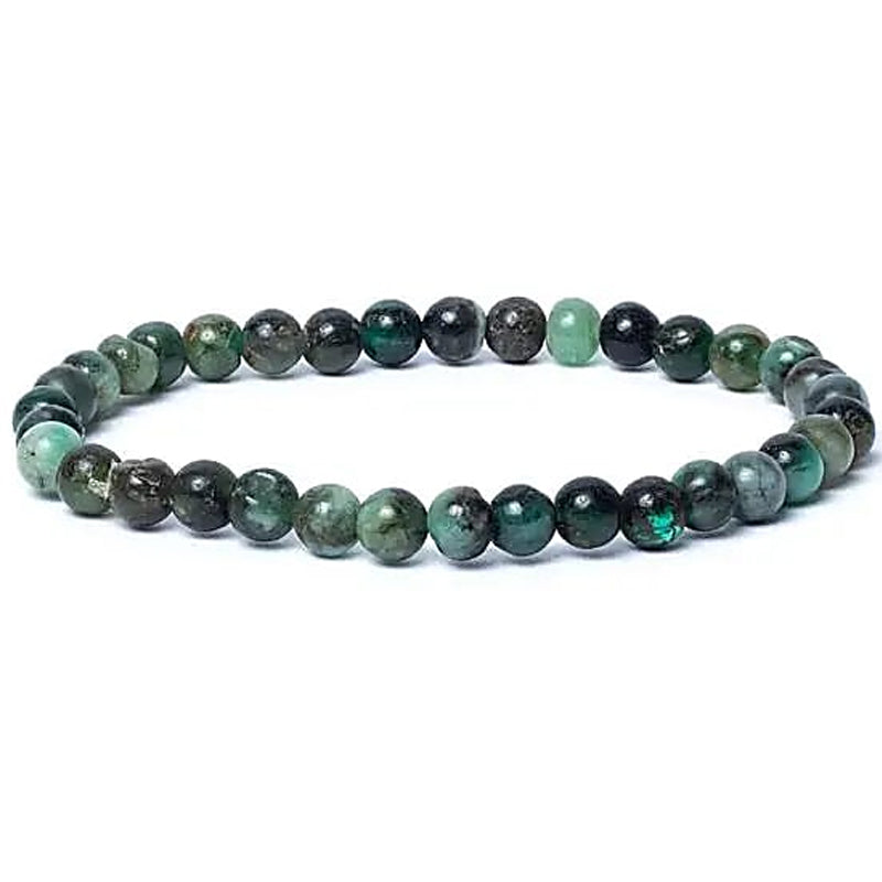Brazil A emerald bracelet (5-6mm balls)