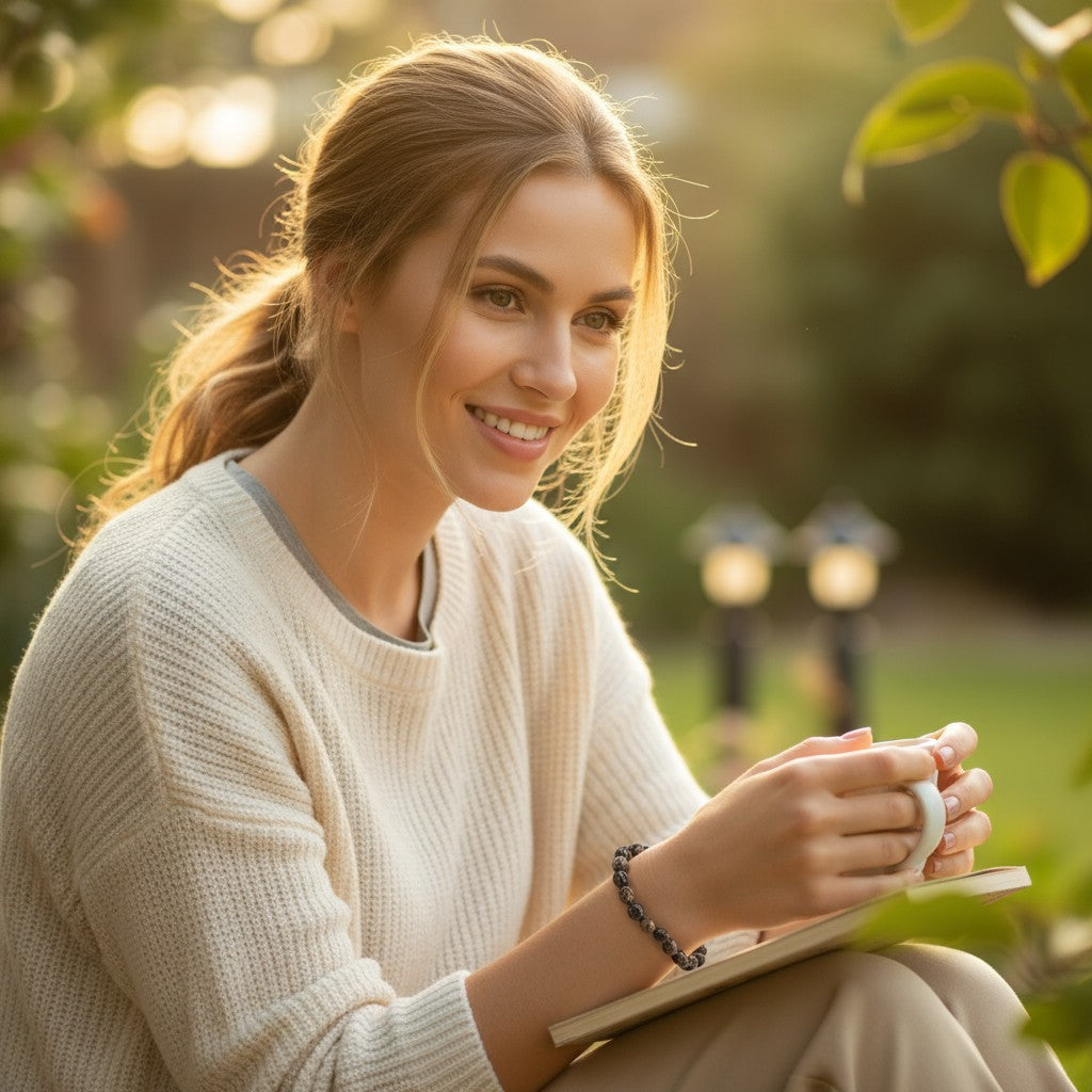 Bronzite bracelet Brazil A (grains 5-7mm)