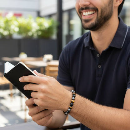 Triple protection bracelet (tiger&